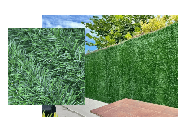 seto artificial decorativo
